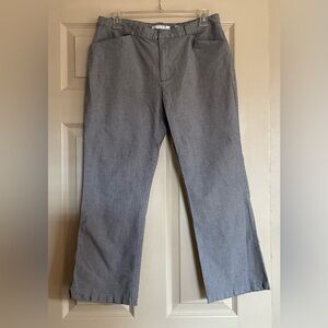 Old Navy Black and White Checkered Pants size 10